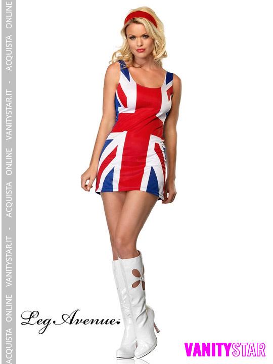 Mini abito British promozionale